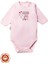 Unisex Bebek %100 Pamuklu Canım Babam Baskılı 3-6-9-12 Ay Bebek Body Ekru Badi Zıbın 1