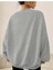 Karahindiba Baskılı Bisiklet Yaka Gri Sweatshirt 2