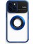 Iphone 15 Pro Max Kılıf Kamera Korumalı Magsafe Colourl Mavi 1