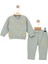 Papatya Nakışlı Kız Bebek Takım 1