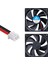Powermaster IC-216 Fırçasız Dc Fan 92X92X25MM 12 Volt 2 Pin Soğutucu Fan 1