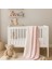 %100 Pamuk Müslin Bebek Battaniyesi Pudra Pembe Renk 100X120 cm – Yumuşak ve Nefes Alabilir 1