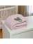 %100 Pamuk Müslin Bebek Battaniyesi Pudra Pembe Renk 100X120 cm – Yumuşak ve Nefes Alabilir 3