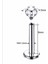 %100 316 L Cerrahi Çelik Yıldız Taşlı Piercing-Taş Çapı 3mm- Bar uzunluğu 8mm-1 Adet 1