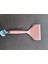 Geniş Ağzı Pembe Balık Spatulası, Yanmaz ve Yapışmaz Özellikli Mutfak Gereç 5