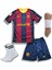 Fc Barcelona- 10 Lionel -Messi 2015 Retro Çocuk Futbol Forması 4'lü Seti 2