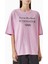 Pembe 1996 Logo Baskılı T-Shirt - Pamuk Karışımı - Acne Studios Vintage Şıklığı 1