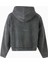 Siyah Unisex Relaxed Hoodie - %100 Organik Pamuk, Vintage Yıkama, Ayarlanabilir Kapüşonlu 4