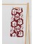 Kız Çocuk Bordo Desenli Pantolon - 27305 1