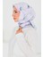 Desenli Bambu Şal Lila - 27521 2