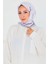 Desenli Bambu Şal Lila - 27521 3