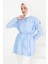 Bebe Mavi Tesettür Tunik 27435 1