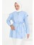 Bebe Mavi Tesettür Tunik 27435 3