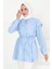 Bebe Mavi Tesettür Tunik 27435 4