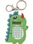Hesap Makinesi Dino Mini Anahtarlıklı Labirent Oyunlu / Haki 3