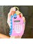 Hesap Makinesi Dino Mini Anahtarlıklı Labirent Oyunlu / Pembe 1