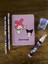 My Melody Kuromi Kırtasiye Seti 1ADET Not Defteri 1ADET Silgi 1ADET Kalemtıraş 2ADET Kurşun Kalem Okul Set 2