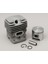 Motorlu Testere Silindir ve Piston Seti Stihl MS380 038 Uyumlu 52MM 1