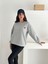 Kadın Kalp Nakışlı Sweatshirt – Sade & Sevgi Dolu Stil 2