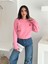 Kadın Kalp Nakışlı Sweatshirt – Sade & Sevgi Dolu Stil 1