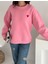 Kadın Kalp Nakışlı Sweatshirt – Sade & Sevgi Dolu Stil 3