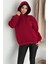 Kadın Oversize Kapüşonlu Sweatshirt – Rahat Kesim & Yumuşak Dokulu 1