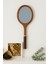 Ahşap Duvar Aynası Vintage Tenis Raket 2