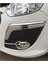 Fiat Doblo Uyumlu Ön Tampon Kaşı Abs 2 Parça 2010-2014 Paslanmaz Krom 2