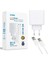 Weko WK-21440 S11-C 25 Watt Telefon Şarj Başlık Adaptörü + Type-C To Type-C Kablo 1