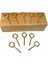 Kapalı Piton 21X80 – 10’lu Set (Metal Halka Vida / Askı Halkası) 1