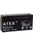 Atex 6 Volt - 3.4 Amper Yatık Akü 1