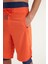Turuncu Erkek Tesettür Yüzme Şortu - Iç Taytlı, UPF50+ Korumalı S2505-3 6