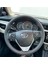 Dikişli Direksiyon Kılıfı Siyah Deri Siyah Dikişli Toyota Corolla 2015 Için 1