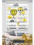 Uçan Balon Baskılı Perde - Çocuk Odası Perdesi - Hot Air Balloon - Dijital Baskılı Zebra Stor Perde 1
