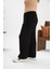 Kadın Büyük Beden Relax Fit Viskon Siyah Pantolon – Hafif, Rahat ve Günlük Şıklık 2