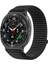 Samsung Galaxy Watch 8 40MM 44MM 46MM Classic Hasır Örgü Esnek Naylon Cırtlı Spor Kordon Loop Kayış 1