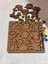 Kendin Yap Kendin Boya Ahşap Puzzle Etkinlik Seti 2