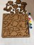 Kendin Yap Kendin Boya Ahşap Puzzle Etkinlik Seti 4