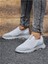 Unisex Ortopedik Bağcıksız Triko Spor Ayakkabı-Buz 3