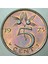 Hollanda 5 Cent 1973 Kraliçe Juliana. Güzel Renkli Patinalı Çilaltı+ Kondisyon. 3
