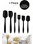 6lı Takım Yanmaz Yapışmaz Mutfak Pasta Slikon Yumurta Fırçası Kaşık Bıçak Spatula Seti 1