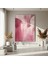 Soyut Pembe Tonları Akrilik Tablo 4