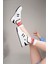 Unisex Bağcıklı Cırtlı Spor Sneaker Ayakkabı-Beyaz-Siyah 4