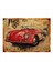 Kırmızı Klasik Araba Tasarım Mdf Tablo 50 cm x 70 cm 1