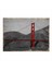 Kırmızı Köprü Hediyelik Ahşap Tablo 50 cm x 70 cm 1