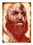 Kratos God Of War Hediyelik Ahşap Tablo 50 cm x 70 cm 1