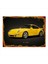Sarı Porsche Tasarım Mdf Tablo 50 cm x 70 cm 1