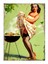 Barbekü Yapan Kadın Dekoratif Mdf Tablo 50 cm x 70 cm 1