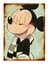 Mavi Fon Mickey Mouse Art Mdf Poster 50 cm x 70 cm 1