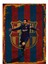 Messi Barcelona Tasarım Ahşap Tablo 50 cm x 70 cm 1